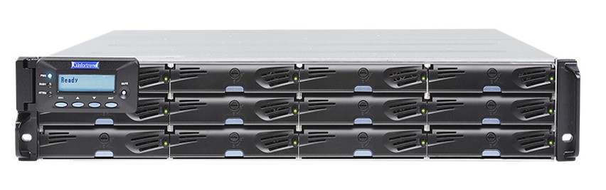 

Система хранения данных Infortrend EonStor DS 3000 Gen2 DS3012RU1C00C-8U30 2U/12bay Dual controller 2x12Gb/s SAS,8x1G + 4 host boards,2x4GB,2x(PSU+FAN, EonStor DS 3000 Gen2