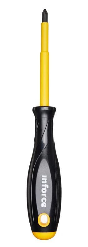 

Отвертка диэлектрическая Inforce 06-09-75 PH2х100мм, 06-09-75