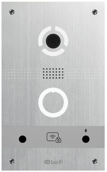 Вызывная панель BAS-IP AV-08FBL Silver