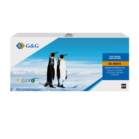 Изображение товара Тонер-картридж G&G GG-TN2375 Черный