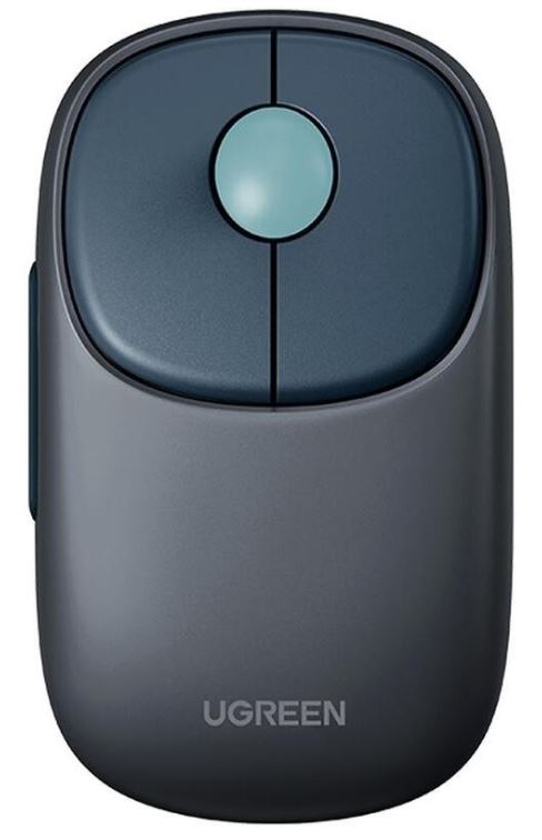 

Мышь Wireless UGREEN MU102 FUN+ 2.4 GHz, BT, цвет: глубокий синий, MU102
