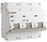 фото Автоматический выключатель  EKF mcb47100-3-20C-pro