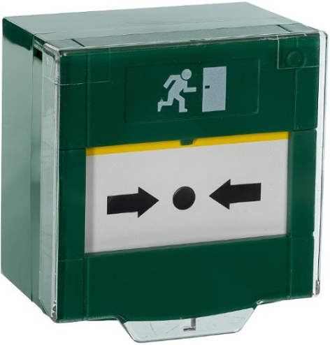 Изображение товара Устройство разблокировки двери SK-CP41 зеленый для систем контроля доступа