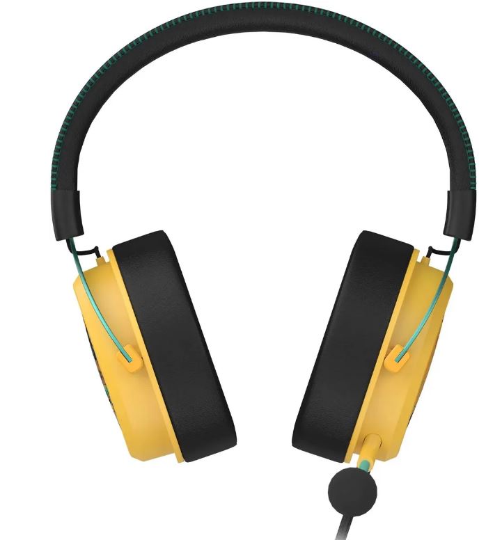 

Наушники с микрофоном A4Tech Bloody M595 Renegade желтый/рисунок 2.3м мониторные USB оголовье (M595) 2000357, Bloody M595 Renegade