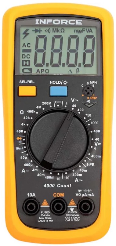 

Мультиметр цифровой Inforce 01-05-06, 01-05-06