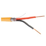 Кабель Паритет КСРЭПнг(А)-FRHF 2х0,5 (0,2 кв мм) огнестойкий однопроволочный 2х0,5 мм, вн. D 4,0мм (оранжевый)