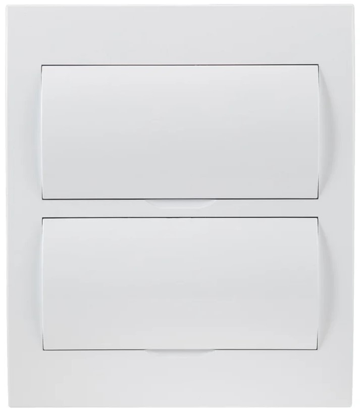 

Бокс встраиваемый Rexant 11-0225 пластиковый ЩРВ-П-24 IP41 белый (белая дверца), 11-0225