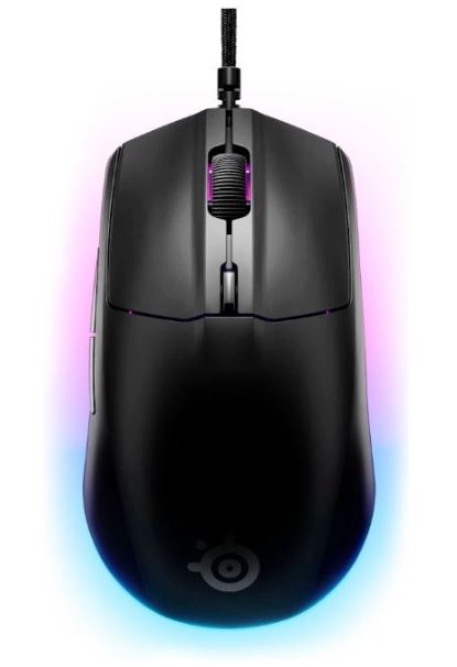 

Мышь SteelSeries Rival 3 Gen 2 SteelSeries 62515 черный оптическая 8500dpi USB 5but (2142049), Rival 3 Gen 2