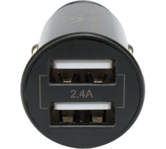 

Зарядное устройство автомобильное Cablexpert MP3A-UC-CAR21 12Вт, 2 порта USB, MP3A-UC-CAR21