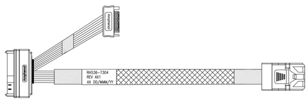 Изображение товара Кабель Amphenol RHS36-7304