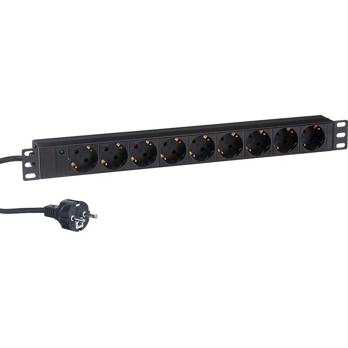 

Блок розеток Exegate ServerPro PDU-19H902 Al-9S-EU1.8CU EX280848RUS (19", 1U, Алюминий, 9 Schuko, кабель с евровилкой VDE-250V-16A-3*1.5mm2, медь, 1.8, ServerPro PDU-19H902 Al-9S-EU1.8CU