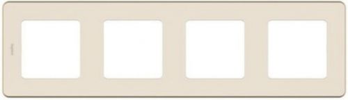 

Рамка Legrand 673961 Inspiria слоновая кость - 4 поста, 673961