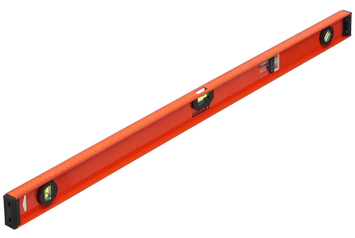 

Уровень строительный Gigant SL1000 алюминиевый с разметкой 1000мм, SL1000