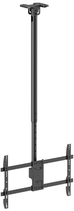 

Кронштейн потолочный Ultramounts UM961 для телевизора черный 43"-86" макс.60кг поворот и наклон, UM961