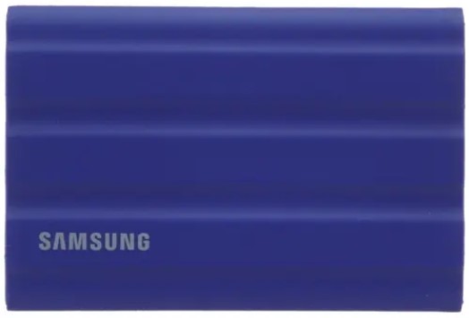 

Внешний SSD USB 3.2 Gen 2 Type-C Samsung MU-PE1T0R/WW T7 Shield 1TB 1050/1000 MB/s blue, MU-PE1T0R/WW