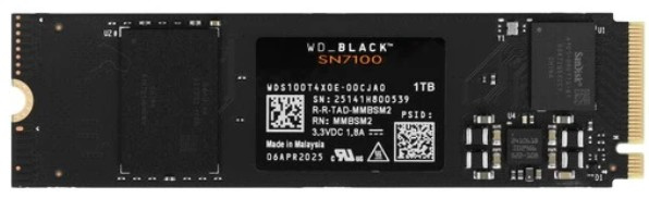 фото Накопитель SSD M.2 2280 Western Digital SN7100 в Красноярске 4096 ГБ