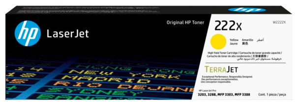 Изображение товара Тонер-картридж HP 222X для лазерных принтеров и МФУ