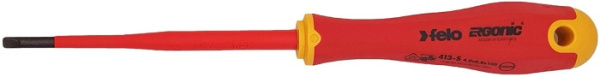 Изображение товара Резьбовая шлифовочная отвертка Felo E-Slim 100 мм/205 мм с изоляцией до 1000 В