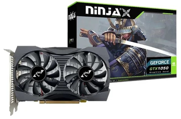 Изображение товара Видеокарта Sinotex GeForce GTX 1050 Ninja NF105NP45F для игр начального уровня