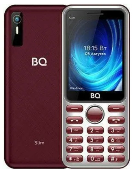 фото Мобильный телефон  BQ 2833 Slim Red в Казани