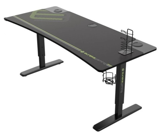 Изображение товара Стол компьютерный Eureka ERK-IM6301-BK Регулируемая высота 660 мм 1600x700 мм