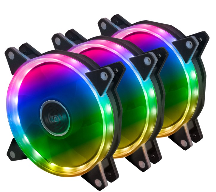 

Вентилятор для корпуса AKASA AK-FN107 120mm, 1500rpm, 23.8dBa (3-pack), AK-FN107