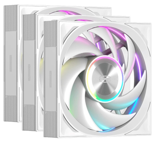 фото Вентилятор для корпуса PCCooler F7 X120 ARGB WH 3IN1 в Уфе
