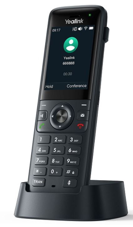 

Телефон SIP Yealink AX83H экран 2.4", Wi-Fi 6, виброоповещение, Bluetooth, 3.5 mm, Type-C, SNC, звук HD, AX83H