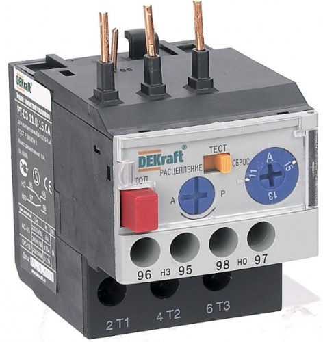 Изображение товара Тепловое реле перегрузки DEKraft 23117DEK для контакторов КМ-103