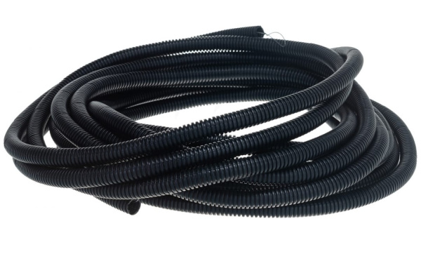 Изображение товара Гофрированная труба Rexant 28-0160-10 диаметром 16 мм длиной 10 м с зондом