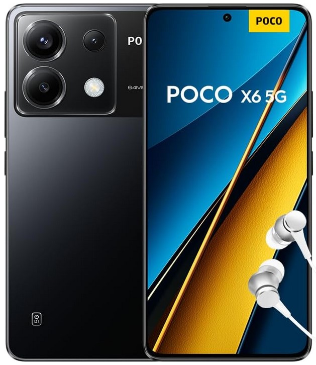 

Смартфон Xiaomi POCO X6 5G 12/256GB Black, POCO X6 5G 12/256GB