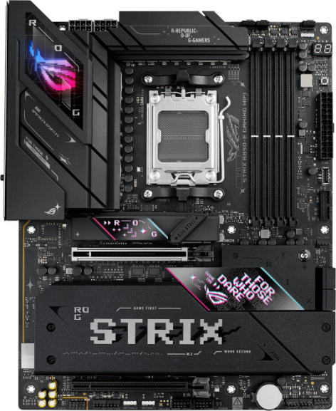 Изображение товара Материнская плата ASUS ROG STRIX B850-E GAMING WIFI для AMD с сокетом AM5