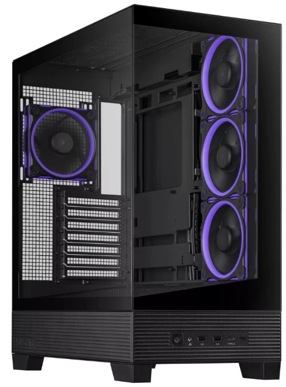 

Корпус mATX ASUS A31 PLUS TG ARGB BLACK 90DC00R0-B19000 без БП, боковая панель из закалённого стекла, USB 3.2, USB Type-C, A31 PLUS TG ARGB BLACK