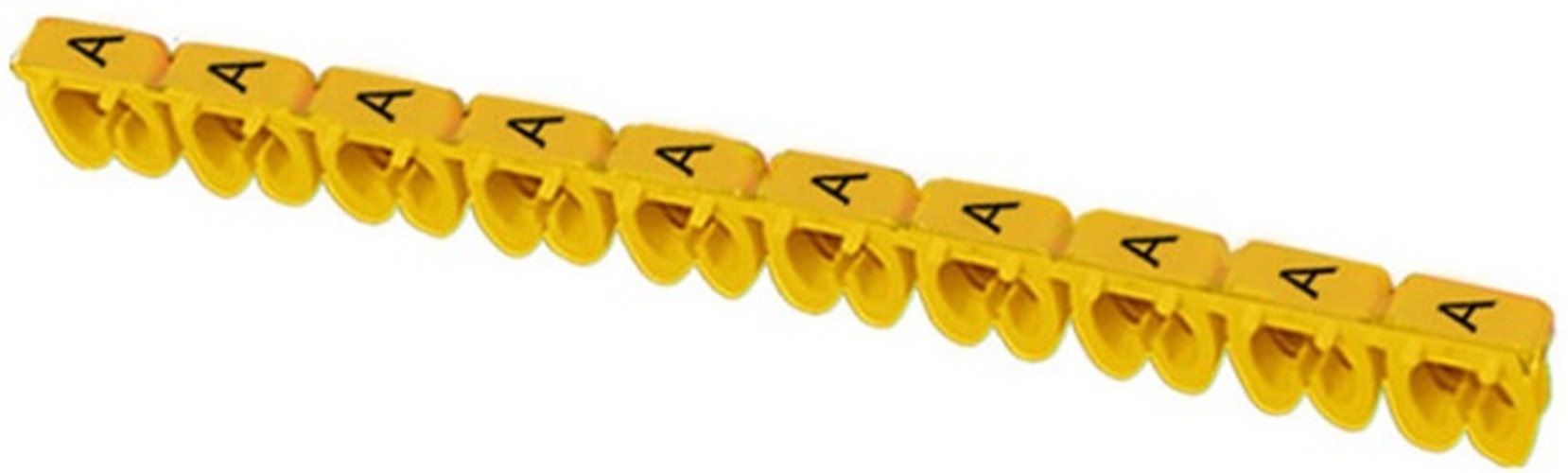 

Маркер на кабель IEK UMK02-02-A МКН-"A" желтый 2,5мм2 (1000шт/упак), UMK02-02-A