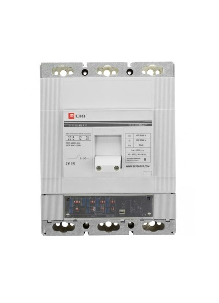 

Автоматический выключатель EKF mccb99-800-800e 3п ВА-99 800/800А 35кА эл. расцеп., mccb99-800-800e