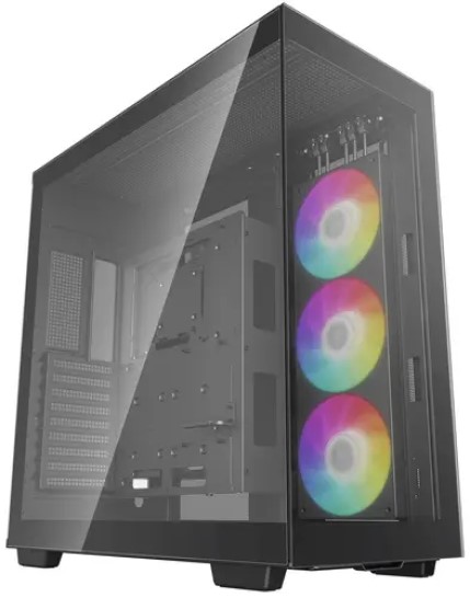 

Корпус eATX Deepcool CH780 черный, без БП, боковое окно из закаленного стекла, USB Type-C, 4*USB 3.0, audio, CH780
