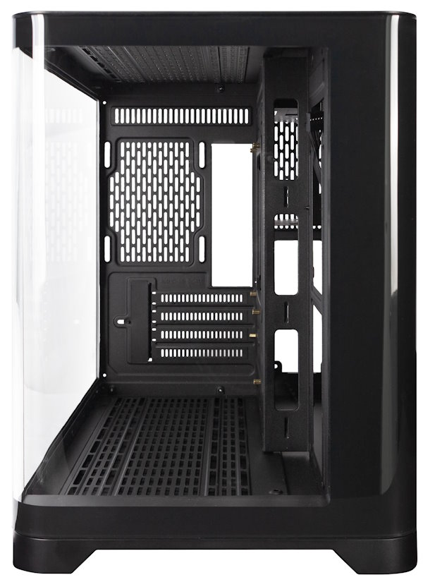

Корпус mATX 1STPLAYER UVIEW UV6 UV6-BK черный, без БП, окно из закаленного стекла, 2*USB3.0, audio, UVIEW UV6