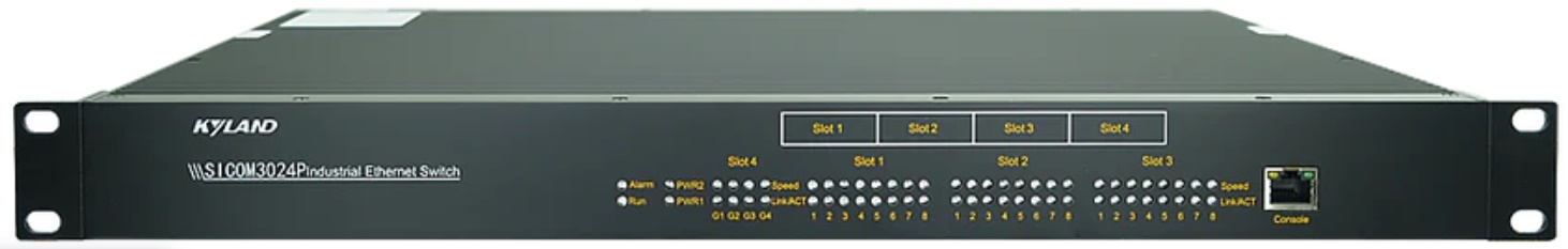 

Коммутатор управляемый Kyland SICOM3024P 300193222 12 100Base-FX multi mode fiber ports, ST connector, 1310nm, 5km, 12 10/100Base-TX RJ45 ports, 24VDC, SICOM3024P