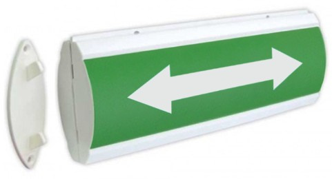 Изображение товара Оповещатель пожарный световой ЛЮКС-12 Д Стрелка вправо-влево