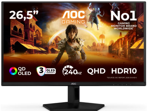 Изображение товара Монитор 26,5" AOC Q27G41ZDF