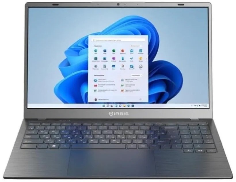

Ноутбук Irbis BREEZE 15NBC1015G N100/8GB/256GB SSD/15.6" FHD IPS/WiFi/BT/cam/Win11Pro/grey, BREEZE