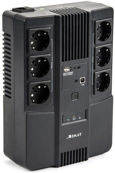 фото Источник бесперебойного питания  Бастион SKAT-UPS 800 AI (УЦЕНЕННЫЙ) в Красноярске
