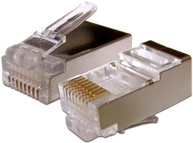

Коннектор TWT TWT-PL45/S-8P8C-6 RJ45 STP, универсальный, cat.6, 100 шт., TWT-PL45/S-8P8C-6