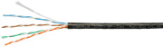 фото Кабель витая пара U/UTP 5e кат. 4 пары  Cabeus UTP-4P-Cat.5e-SOLID-BK-25