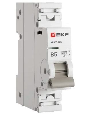 Изображение товара Автоматический выключатель EKF M634105B 5А для бытовых и промышленных систем