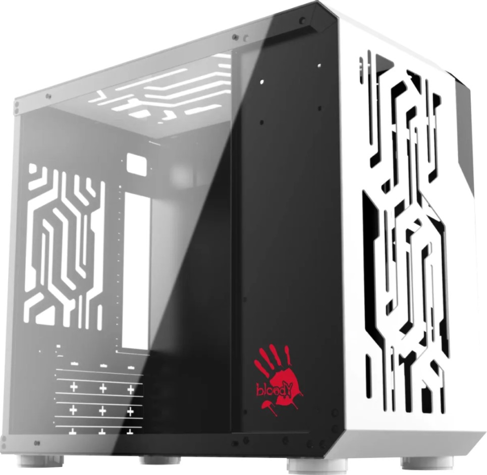 

Корпус mATX Bloody BD-CC110 белый, без БП,, 2*USB 3.0, audio, BD-CC110