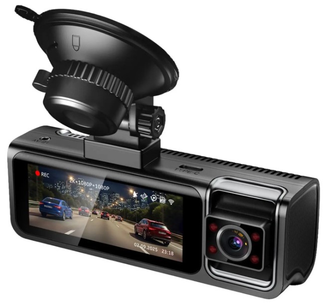 

Видеорегистратор автомобильный TrendVision PHANTOM 3CH GPS черный 1440x2560 1440p 170гр. GPS SA230D (2153443), PHANTOM 3CH GPS