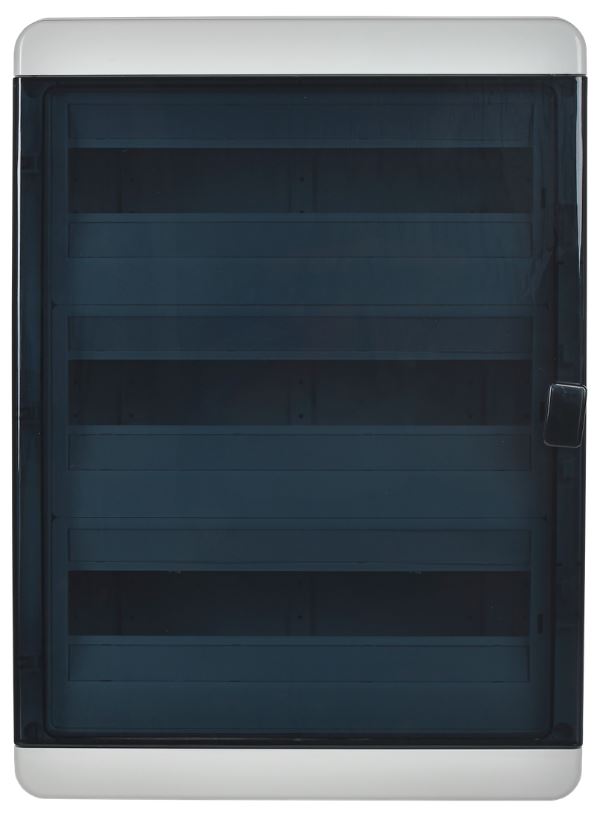 

Бокс IEK TF5-KP72-N-54-65-K03-K02 TEKFOR пластиковый КМПн-54 IP65 черная прозрачная дверь, TF5-KP72-N-54-65-K03-K02
