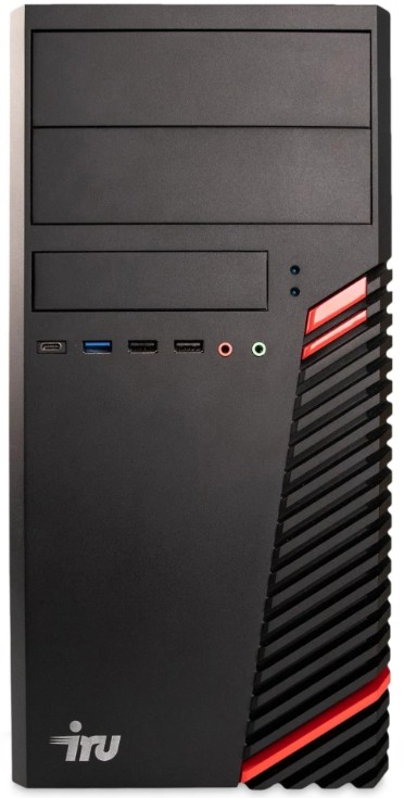 

Компьютер iRu Planio 310H6SM MT 2161262 i3-12100/8Gb/256Gb SSD/UHD Graphics 730/400W/Win11Pro/black, Planio 310H6SM MT