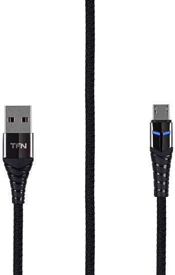 

Кабель TFN TFN-CKNMICUSB1MBK USB Type-A/micro-USB, 1м, black, TFN-CKNMICUSB1MBK
